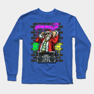 Hip Hop Santa Long Sleeve T-Shirt